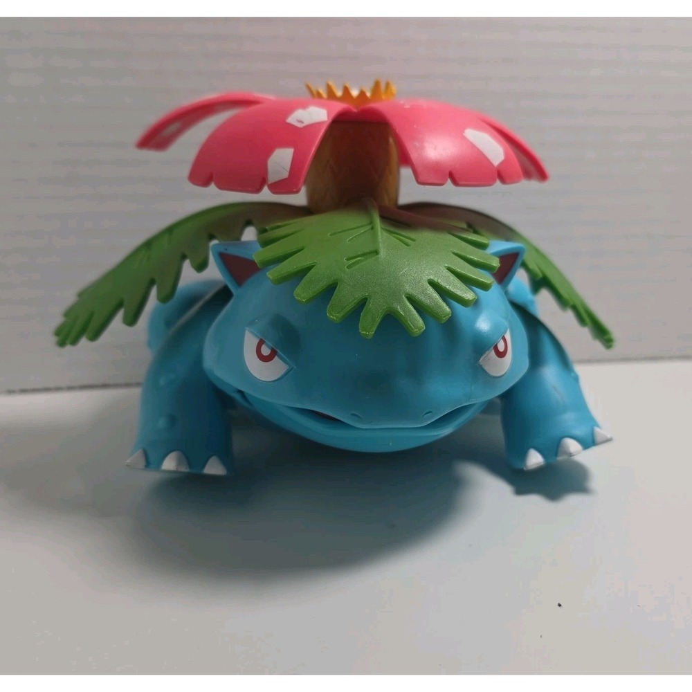 Pokemon Venusaur Large Action Figure Toy Pokemon 2020 Cartoon Anime Jazwares VGC